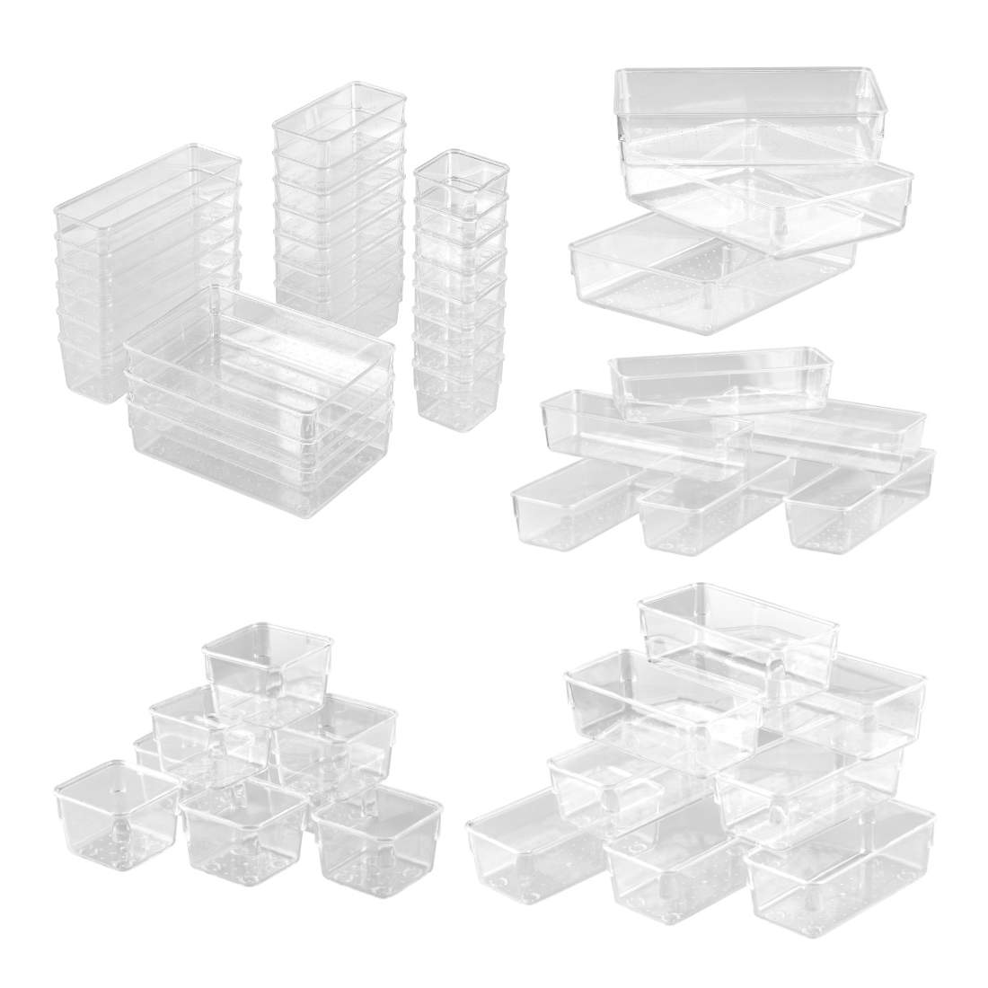 Skrivbordsarrangörset i akryl om 25 el. | Hem & Hobby - Resa & Semester - Organisering | Pryloteket