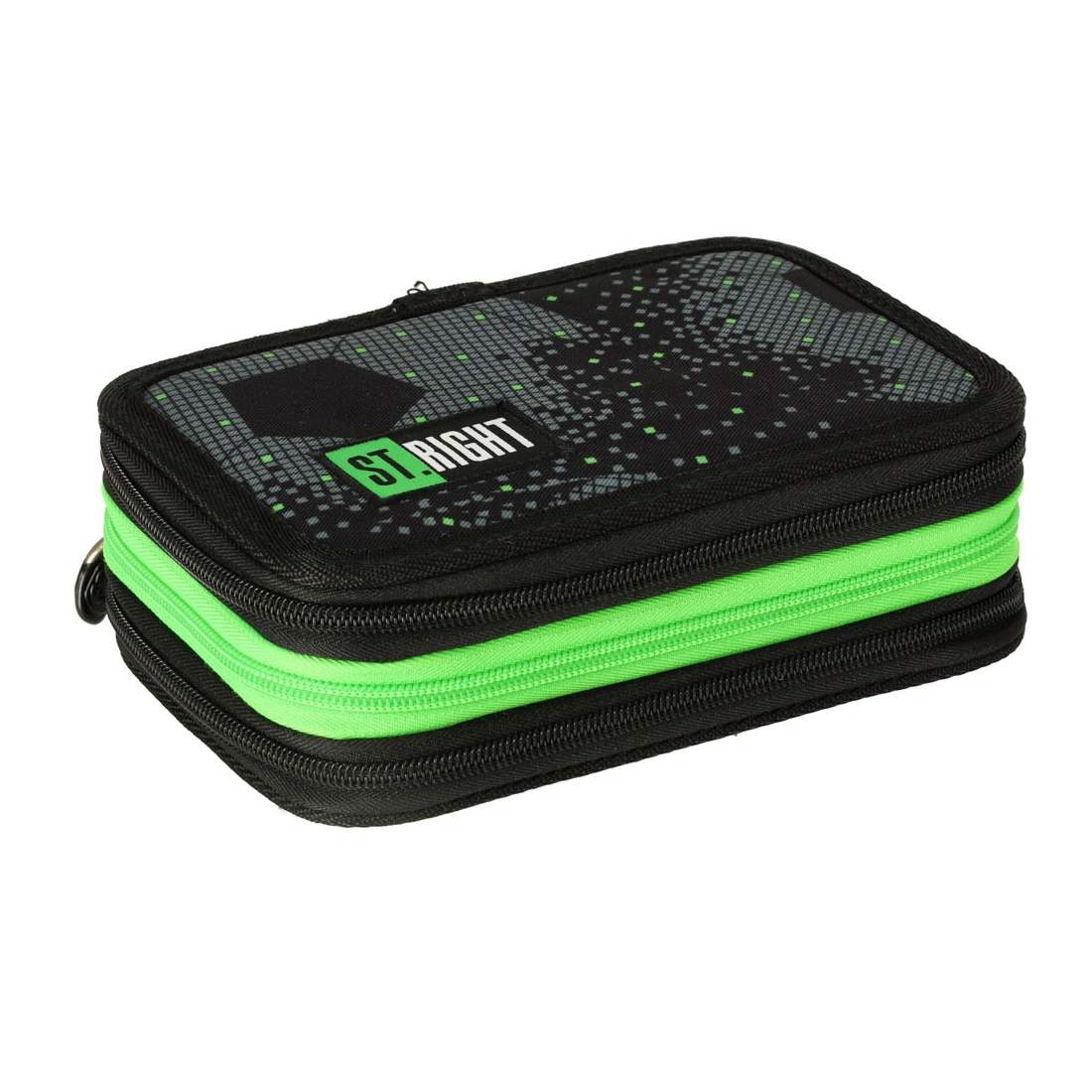 Trippel pennfodral med tillbehör StRight Football | Hem & Hobby - Skola & Fritid - Pennfodral | Pryloteket