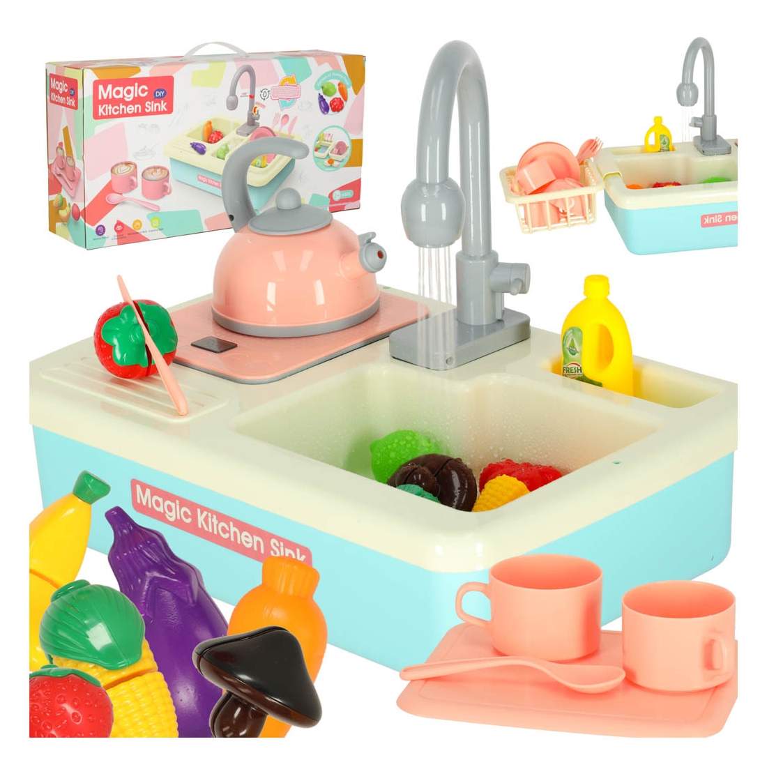 Babyhandfat med tillbehör XXL blå | Elektronik - Tillbehör Mobil & Surfplatta - Mobiltillbehör - Mobilkablar - Tillbehör | Pryloteket