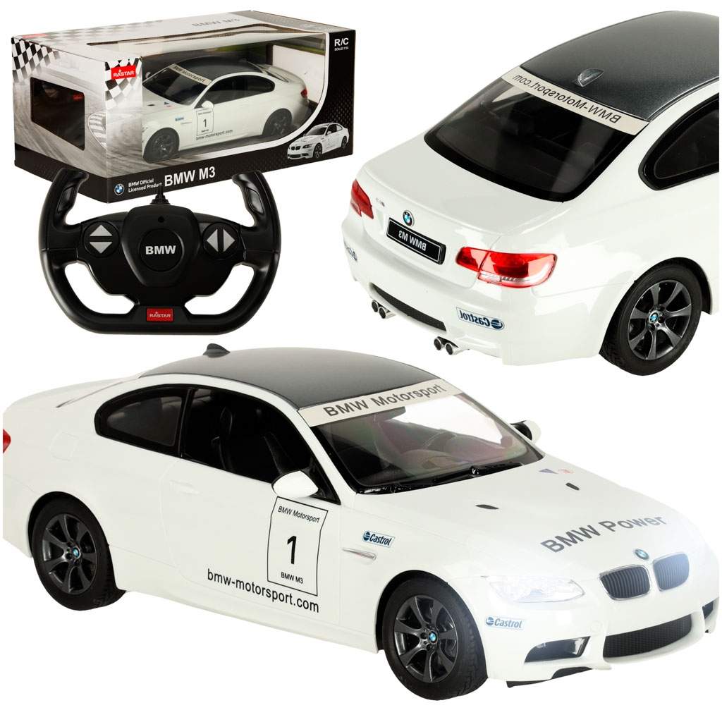 RC-auto 1:14 BMW M3 valkoinen