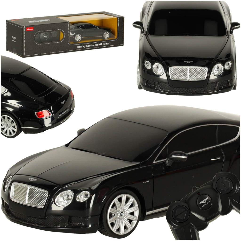 RC bil 1:24 Bentley Continental GT svart | Hälsa & Skönhet - Personvård - Vård & Rehabilitering - Hållning | Pryloteket