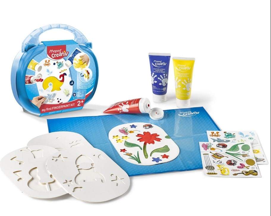 Fingerfärger i ett fodral Creative | Hem & Hobby - Hem & Hushåll - Tvätt | Pryloteket