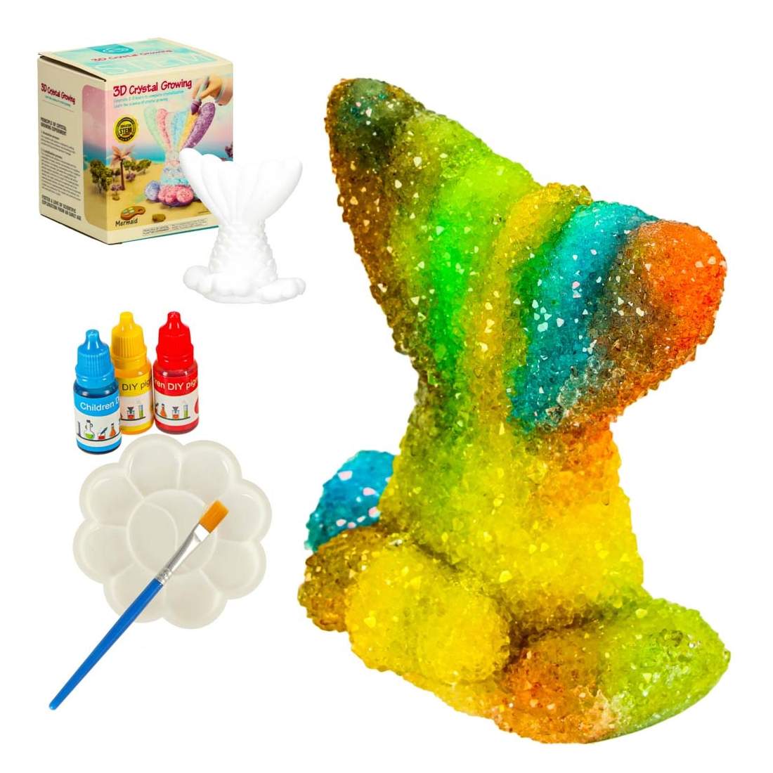 Gips kristall odlingssats sjöjungfrusvans | Hem & Hobby - Hem & Hushåll - Hushållsapparater - Mixers | Pryloteket