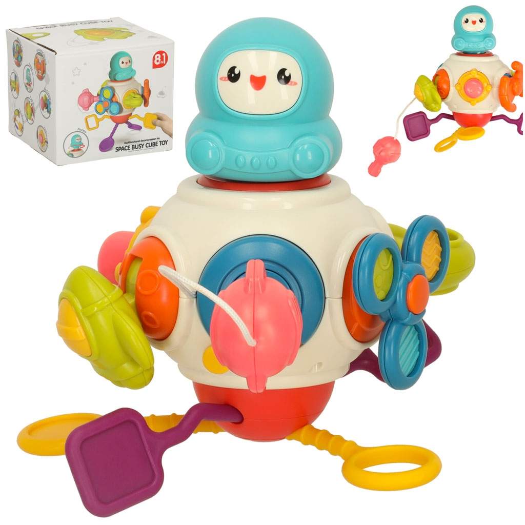 Montessori sanselegetøj til babyer 8i1