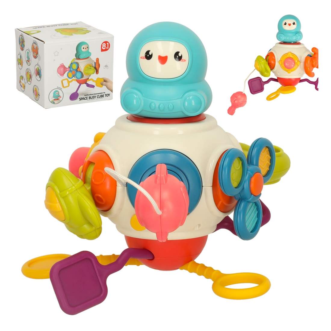 Montessori sensorisk leksak för bebisar 8in1 | Hälsa & Skönhet - Personvård - Vård & Rehabilitering - Hållning | Pryloteket