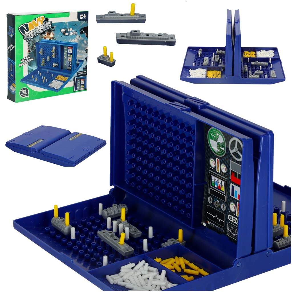 Skibe skibe søkamp strategispil i en kuffert