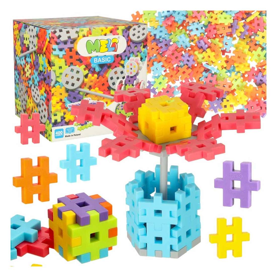 Meli Constructor wafer block 400st | Hem & Hobby - Hem & Hushåll - Kök - Köksredskap - Lock | Pryloteket