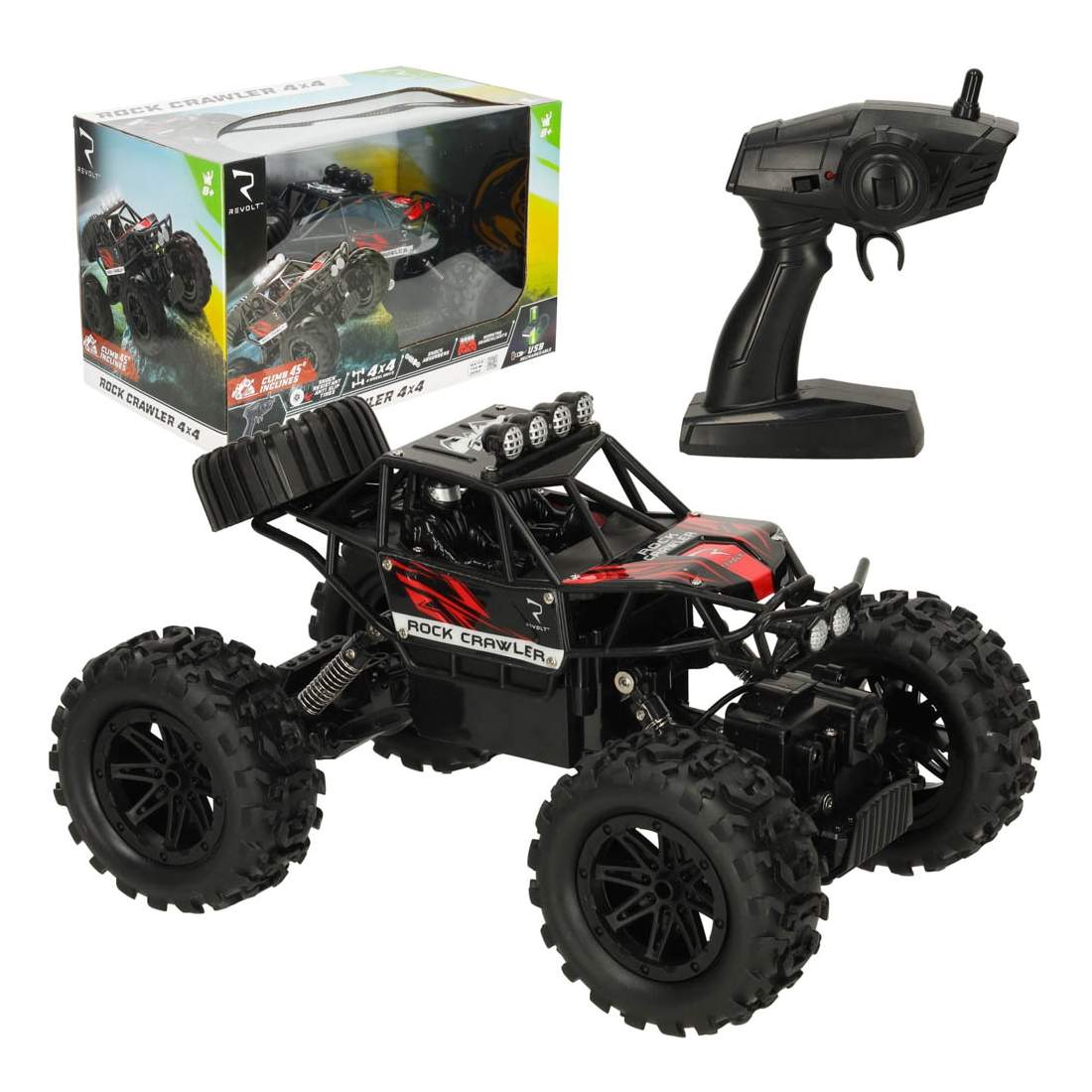 RC Revolt 4x4 fjärrstyrd bil | Hälsa & Skönhet - Personvård - Vård & Rehabilitering - Hållning | Pryloteket