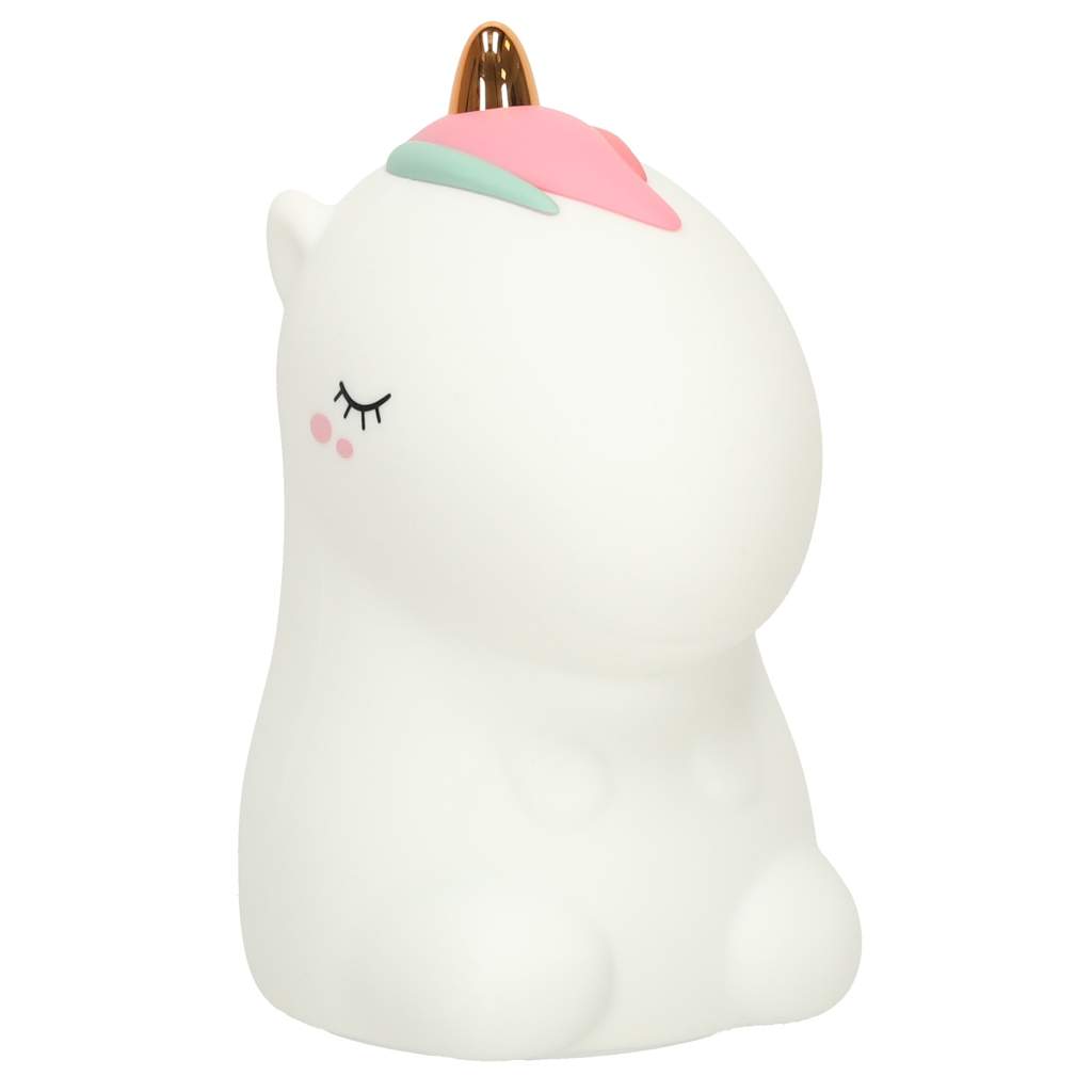 RGB silikone natlys enhjørning