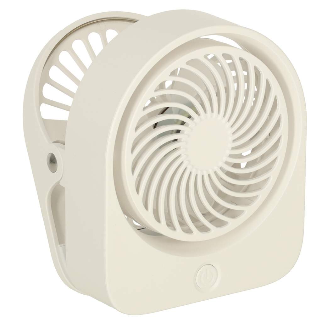 Mini skrivebordsventilator med USB-clips