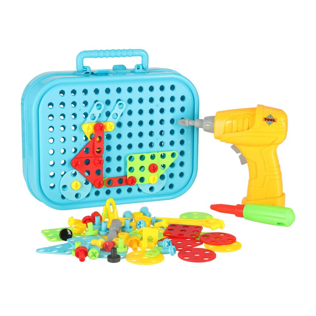 Byggstenar i en resväska + skruvmejselskydd po | Elektronik - Tillbehör Mobil & Surfplatta - Mobiltillbehör - Mobilkablar - Tillbehör | Pryloteket