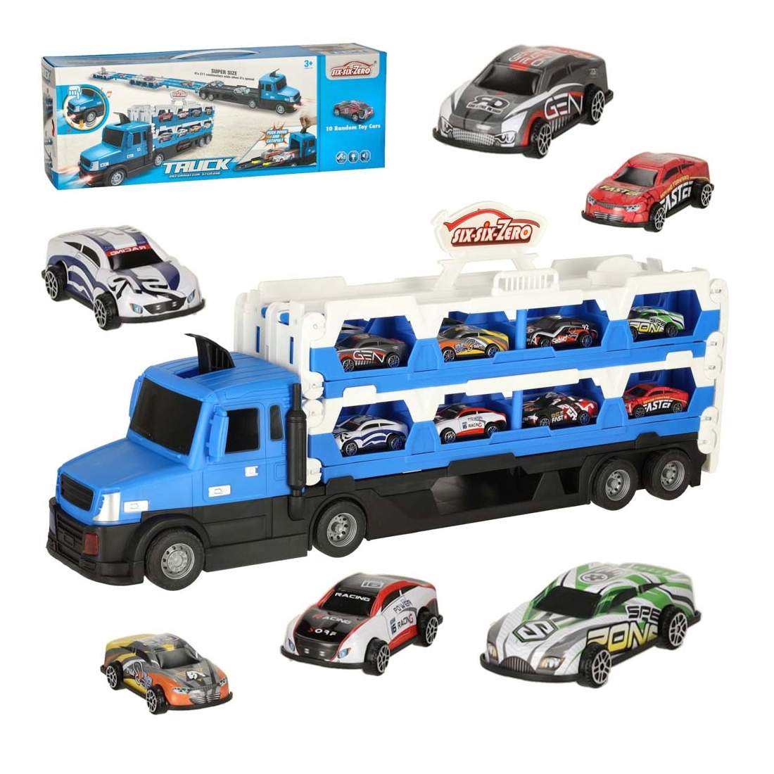 Bilvagnstransporter fällbar XXL blå | Hem & Hobby | Pryloteket