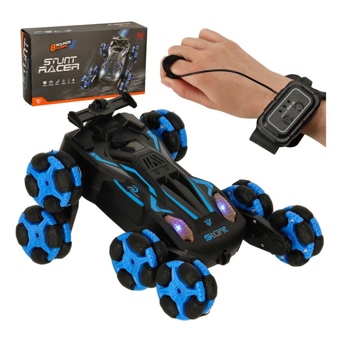 RC fjärrkontroll bil 8 hjul med musikvärld | Hälsa & Skönhet - Personvård - Vård & Rehabilitering - Hållning | Pryloteket