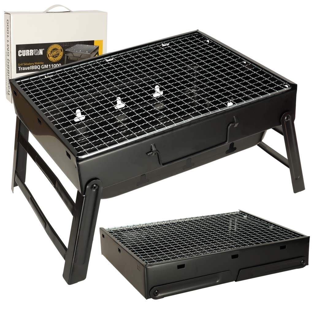 Sammenklappelig kulgrill i kuffert GM11000