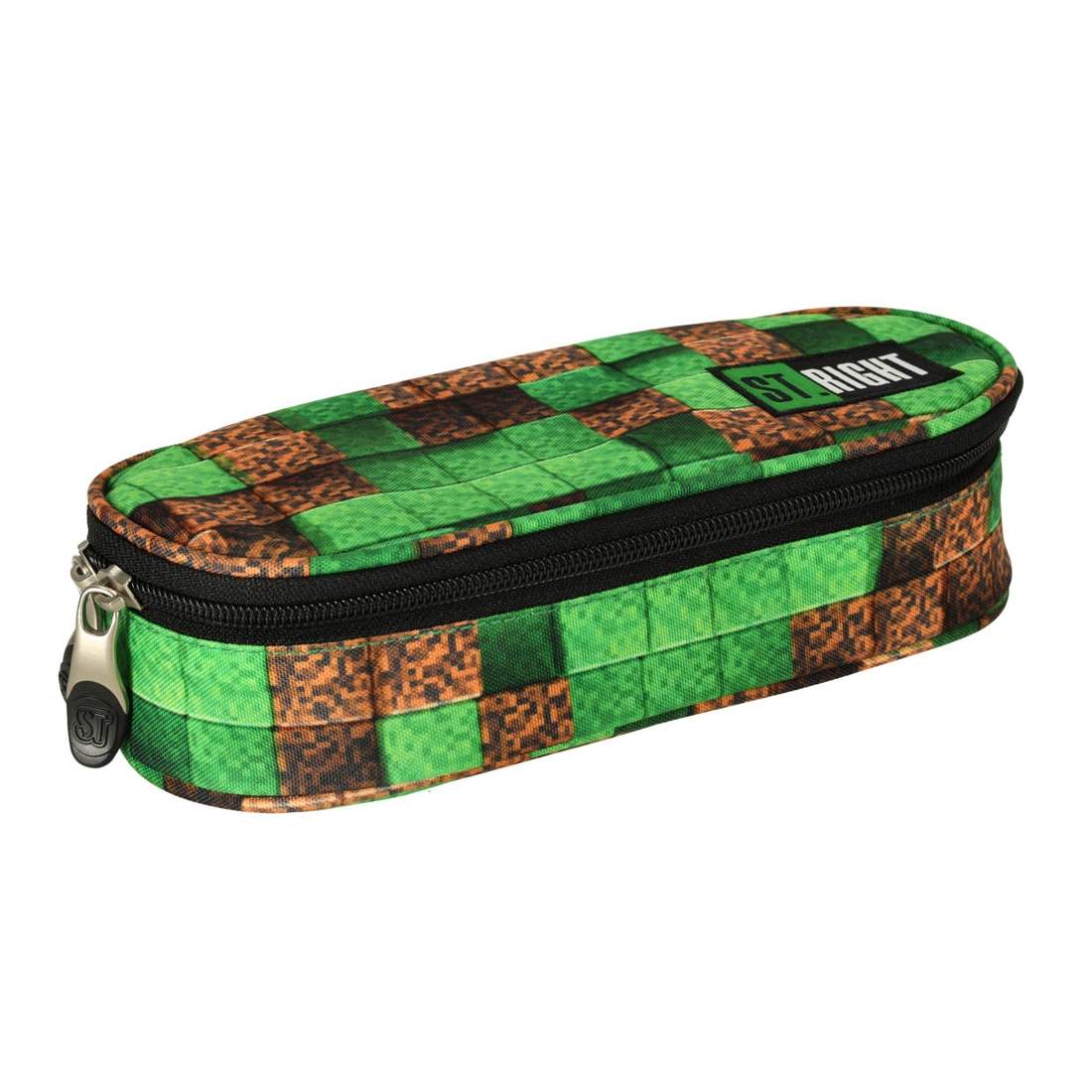 Vadderat pennfodral påse med flik Pixel Cubes | Hem & Hobby - Skola & Fritid - Pennfodral | Pryloteket