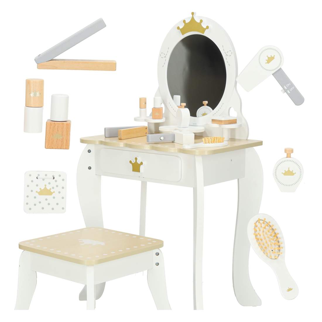 Barnträtoalett med tillbehör vit | Elektronik - Tillbehör Mobil & Surfplatta - Mobiltillbehör - Mobilkablar - Tillbehör | Pryloteket