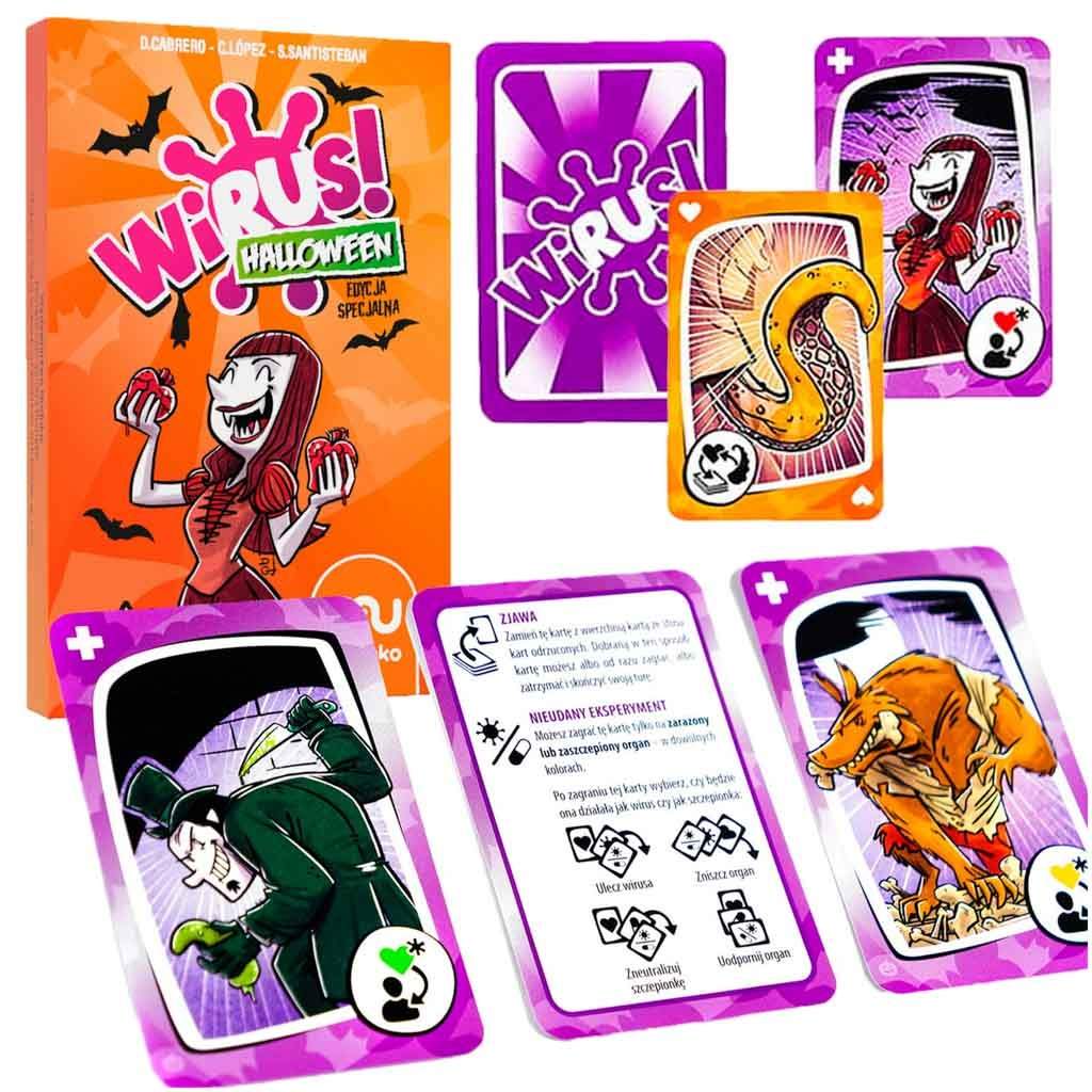 MUDUKO Virus! Halloween. En tilføjelse til verdens mest smitsomme spil festspil 8+