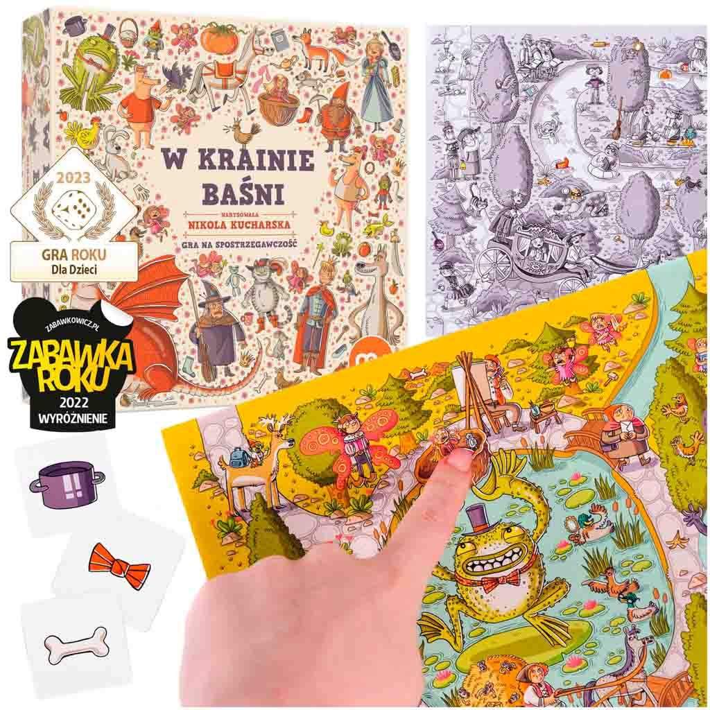 MUDUKO brætspil i eventyrland. Familieopfattelsesspil 5+