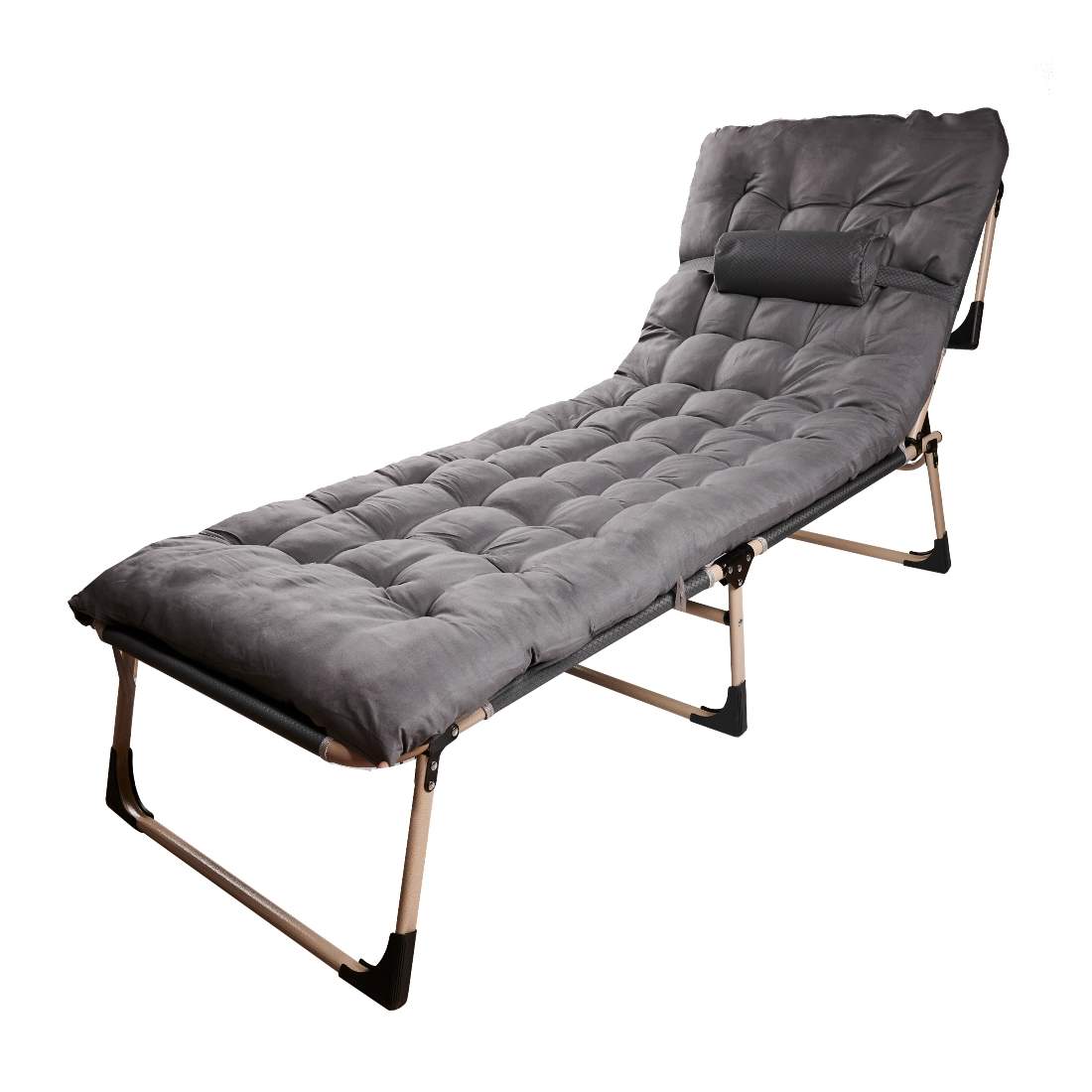 Fältfällbar resesäng 198 mörkgrå | Hem & Hobby | Pryloteket