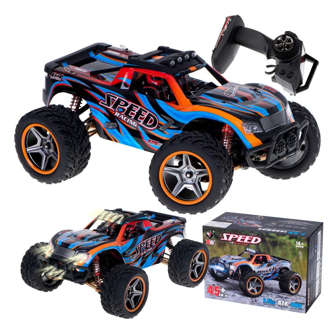 RC WLToys 104009 4WD 2,4GHz 1:10 45km/h bil | Hem & Hobby | Pryloteket