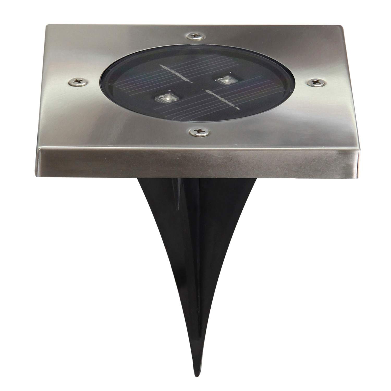 Solar Markbelysning 2 LED Firkantet