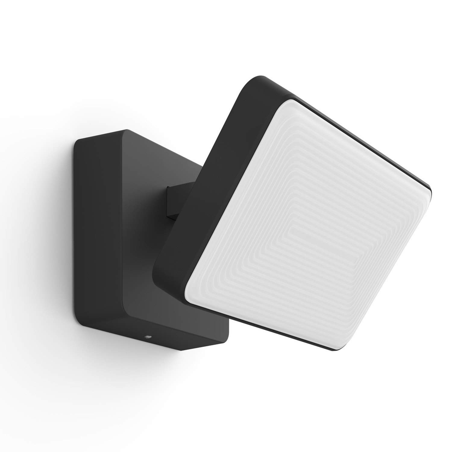 Philips Hue Welcome White udendørs projektør / væglampe 20,5W, sort