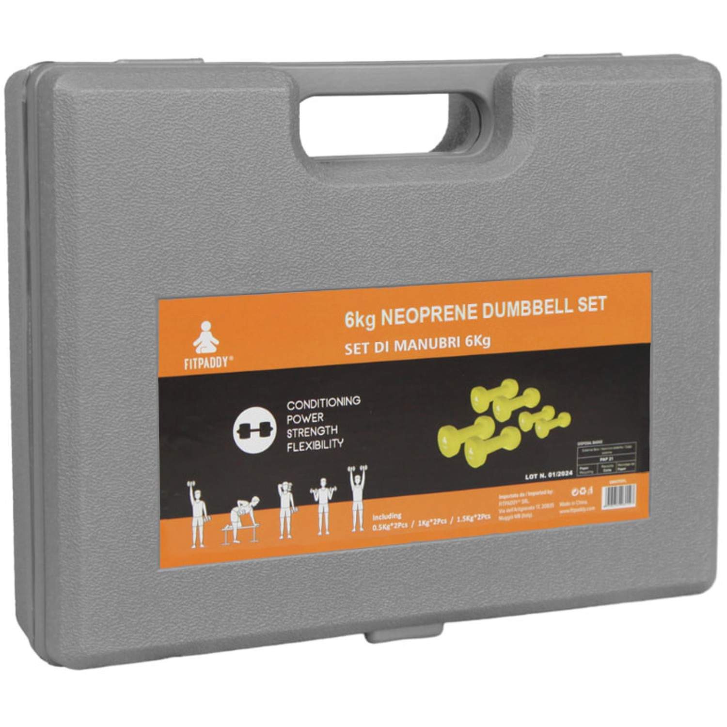 Alternativ bild 1 för Hantelset Vinyl 6 st