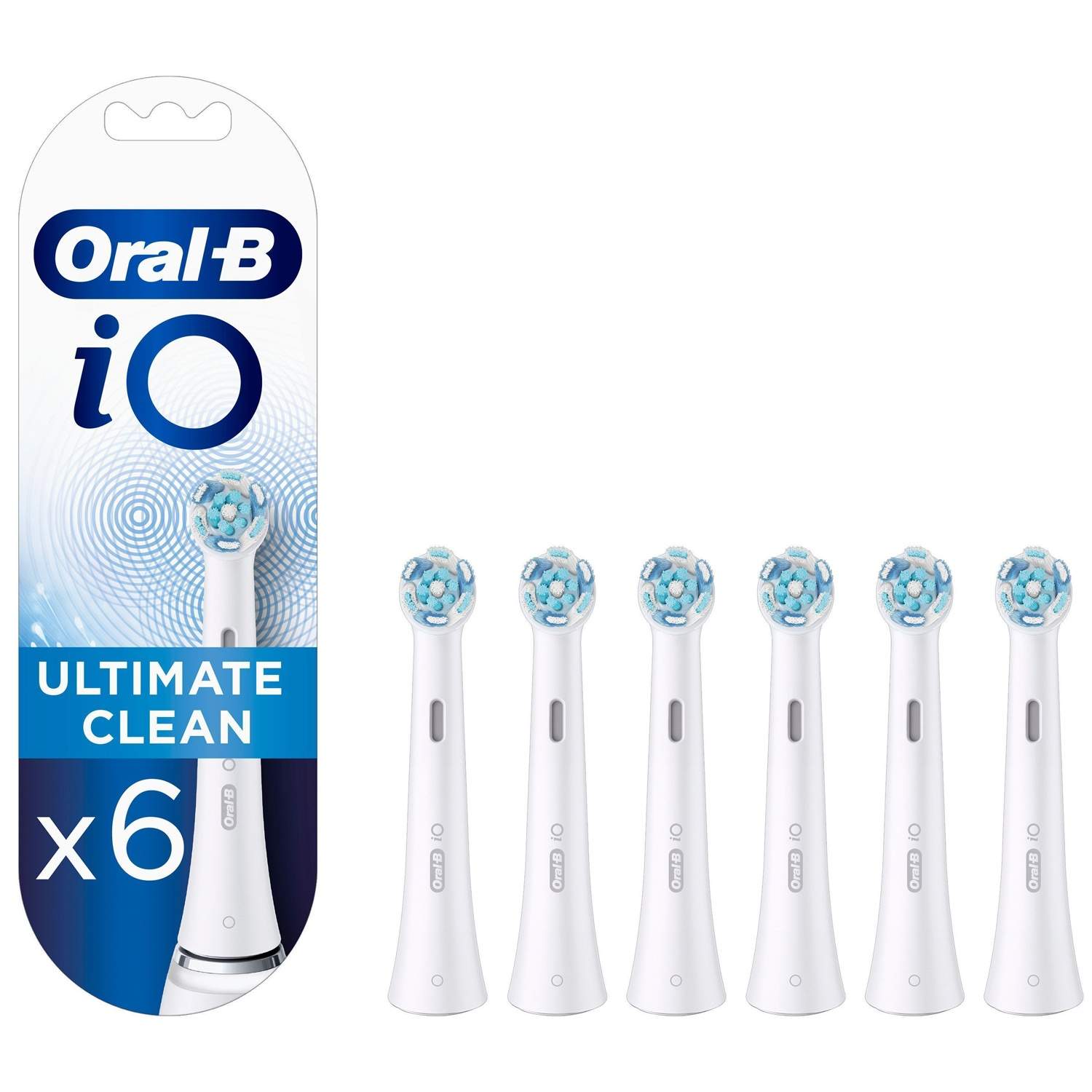 Børstehoved iO Ultimate Clean 6 stk