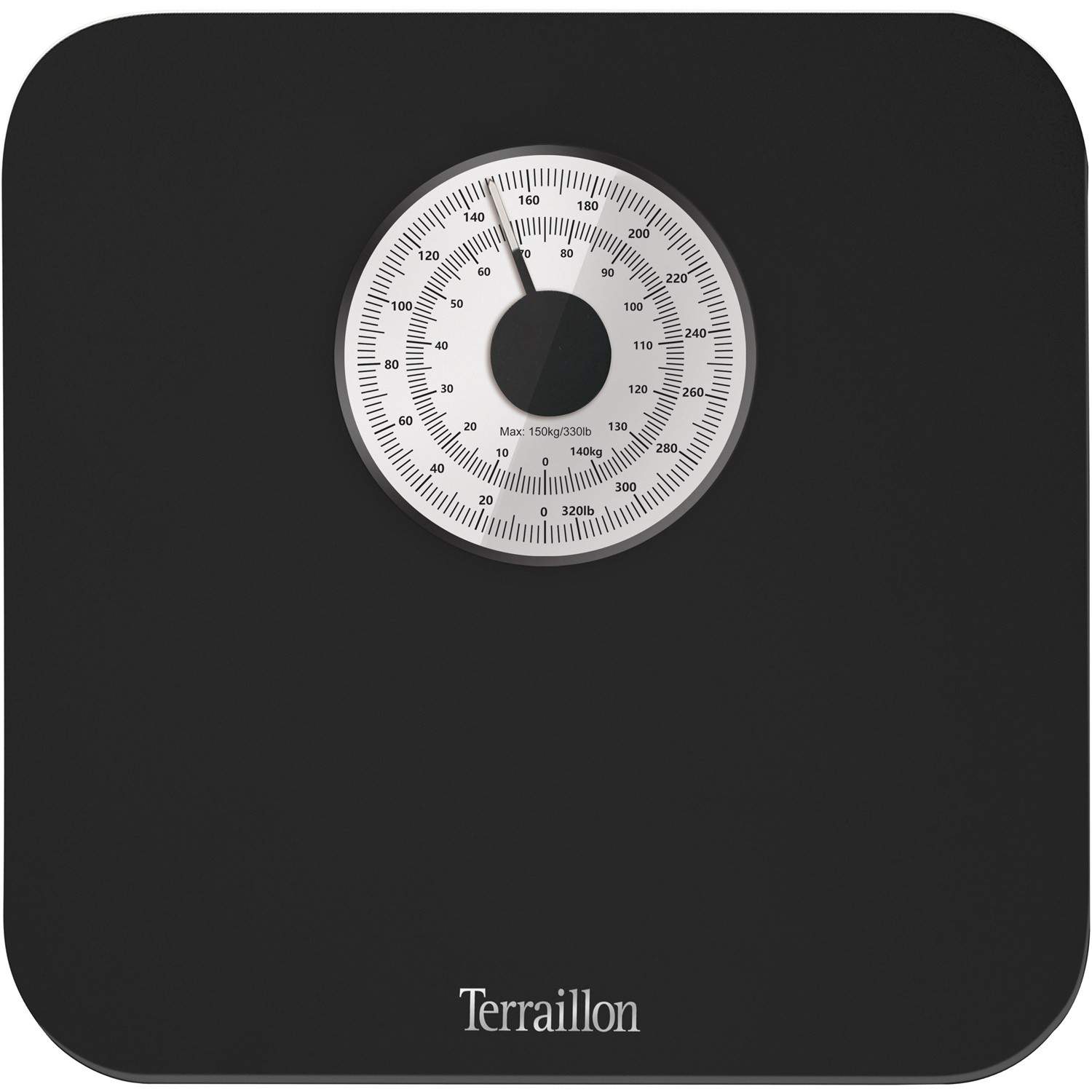 Alternativ bild 1 för Personvåg Nautic Black 150 kg