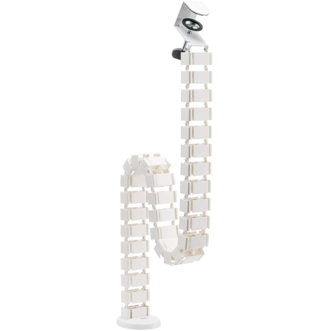 Flexibel vertikal kabelkanal för sitt-/ståbord Vit | Elektronik - Kablar & Adaptrar - Kablar | Pryloteket