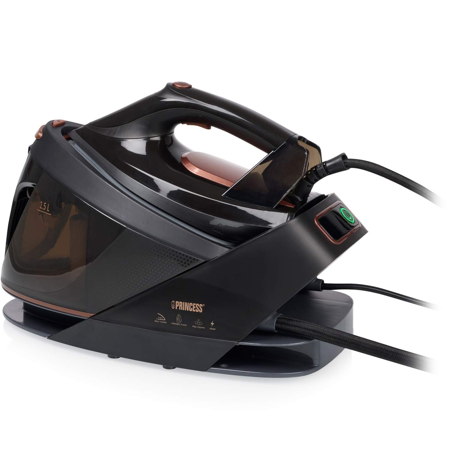 Dampstrygestation 323090 7,5 bar 3000W Keramik