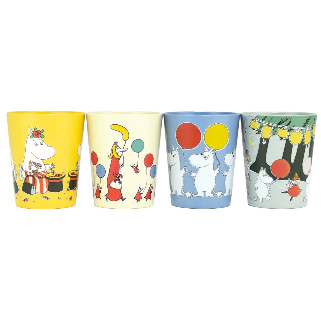 Mumin Festligheter, Samlarkoppar, 4-pack | Hem & Hobby - Hem & Hushåll - Kök - Servering - Muggar | Pryloteket