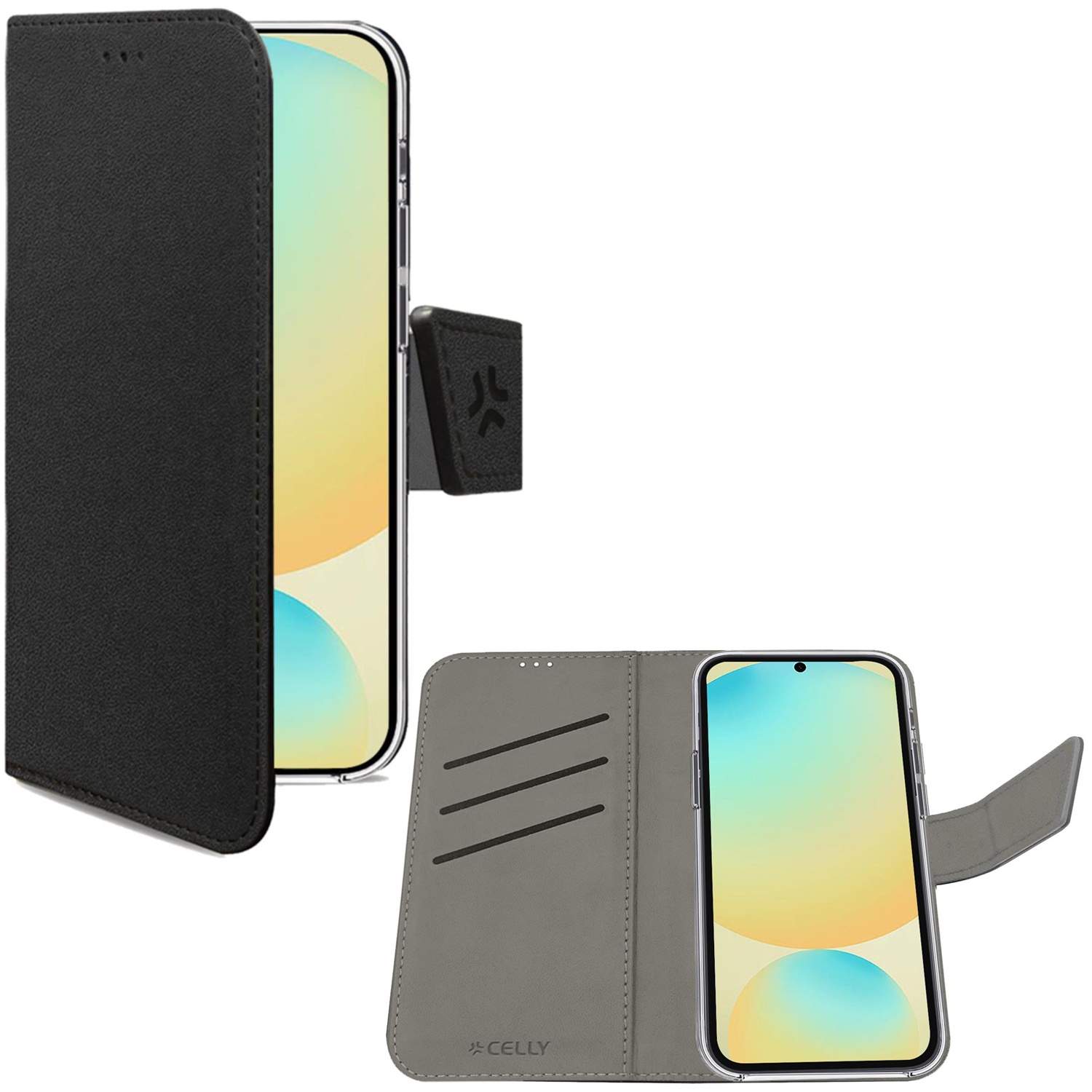 Wally Wallet Case Galaxy S24 FE Svart | Elektronik - Tillbehör Mobil & Surfplatta - Mobiltillbehör - Mobilkablar - Tillbehör | Pryloteket