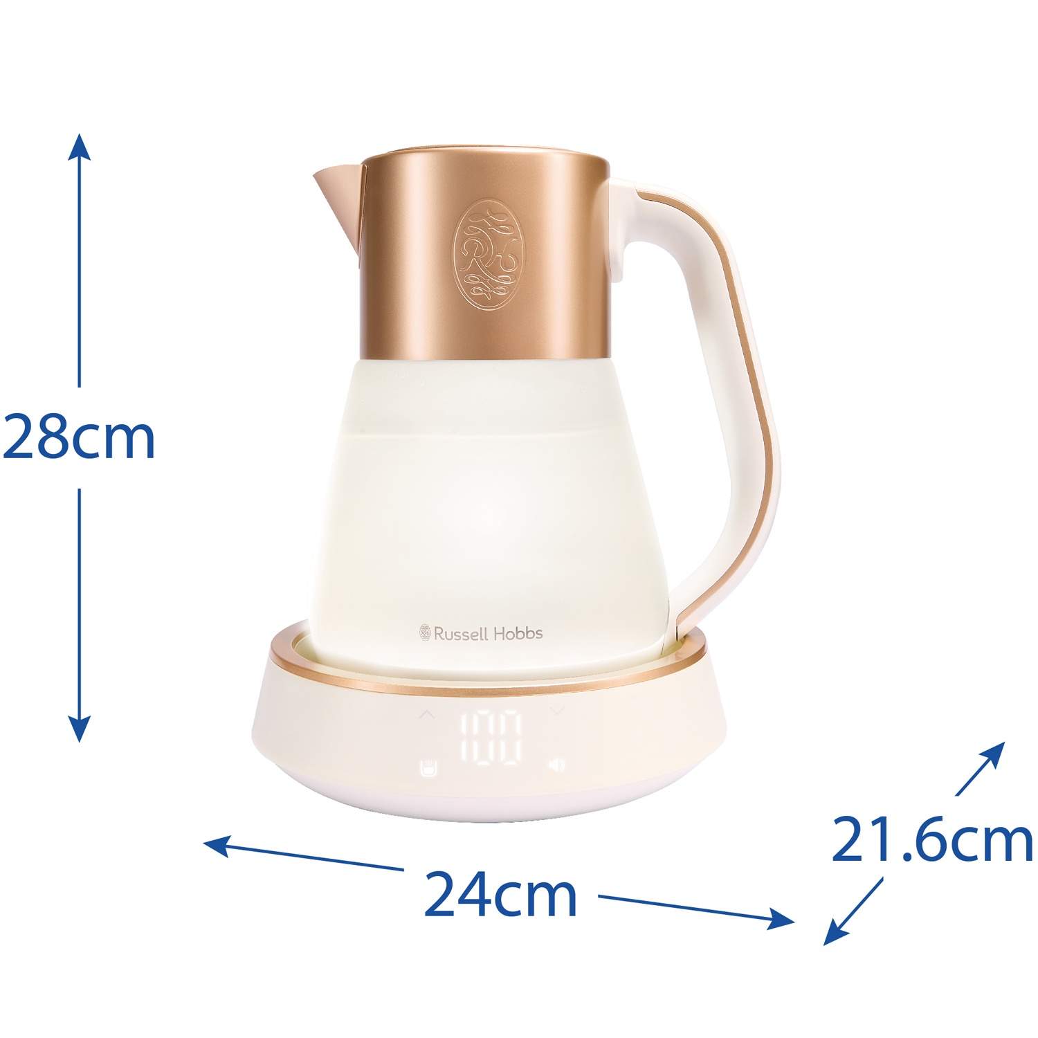 Alternativ bild 1 för Russell Hobbs Vattenkokare Calm Kettle