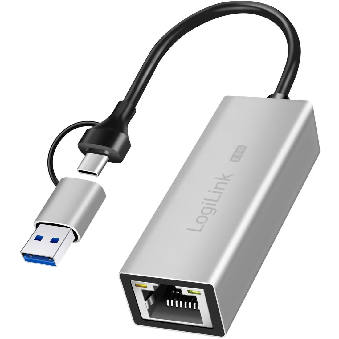USB-A/USB-C - 2,5 Gigabit Nätverksadapter RJ45 | Elektronik - Speltillbehör - Windows | Pryloteket