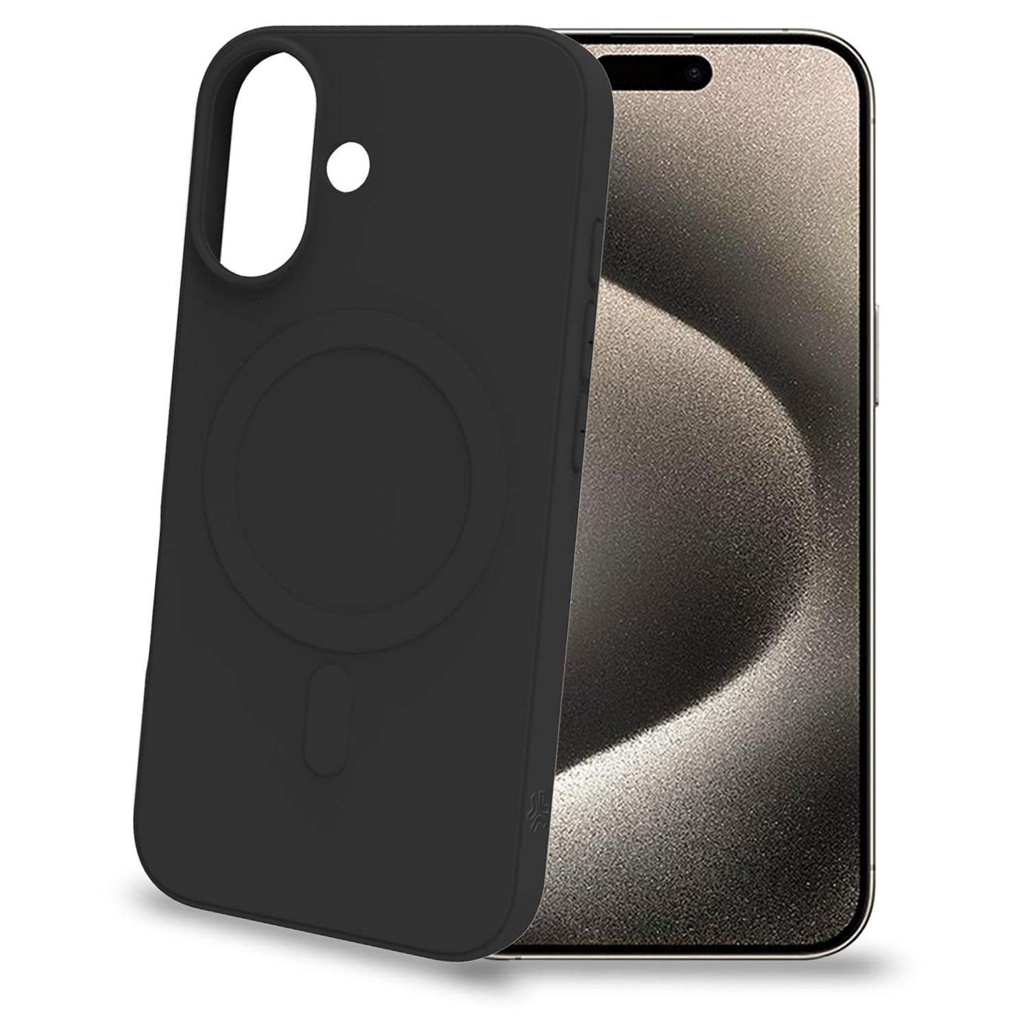 Cromomag Soft rubber case MagSafe-kompatibelt iPhone 16 Svart | Elektronik - Tillbehör Mobil & Surfplatta - Mobiltillbehör - Mobilkablar - Tillbehör | Pryloteket