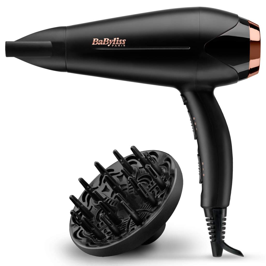 Produktfoto för Babyliss Powerful Anti-Frizz Puissant Cheveux Brilliants Turbo Shine 2200
