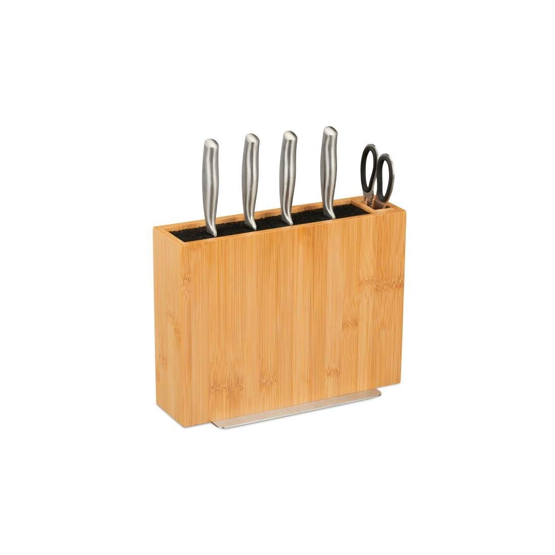 Omonterat knivblock i bambu | Hem & Hobby - Hem & Hushåll - Kök - Servering - Bestick | Pryloteket