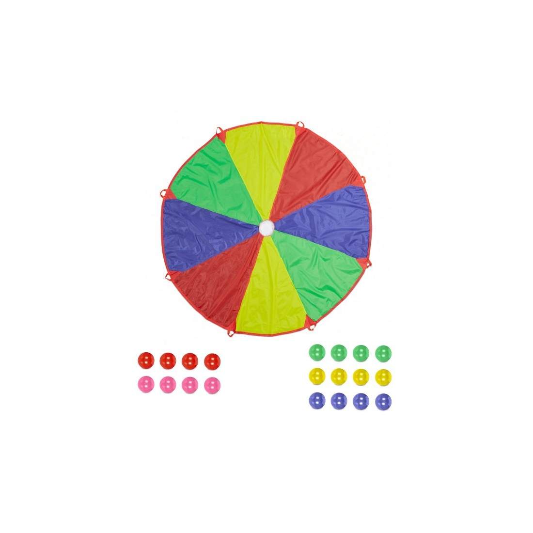 Färgglad gunga med bollar | Leksaker & Spel - Leksaker - Övriga Leksaker - Bollar | Pryloteket