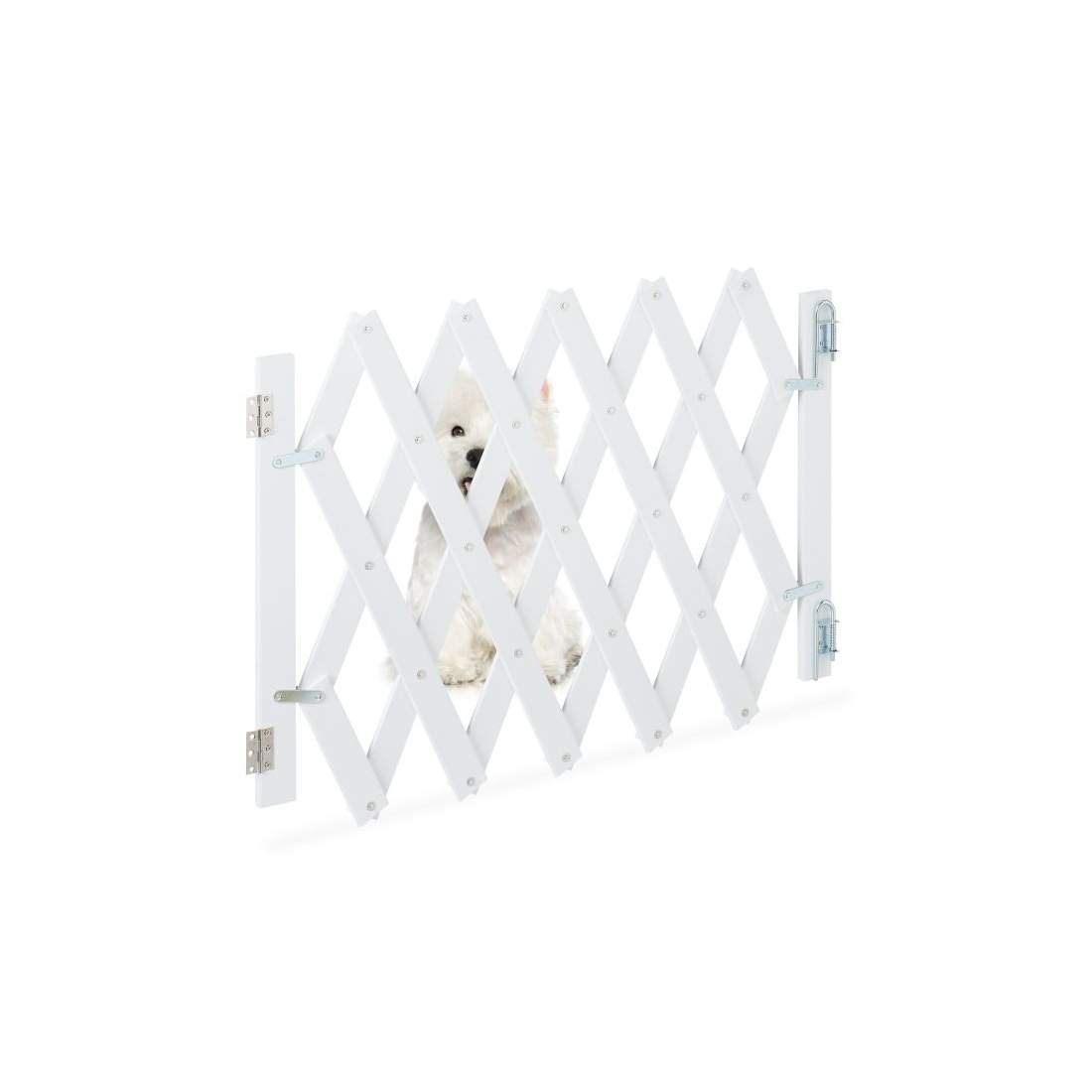 Infällbar hundstång i vitt | Hem & Hobby - Husdjur | Pryloteket