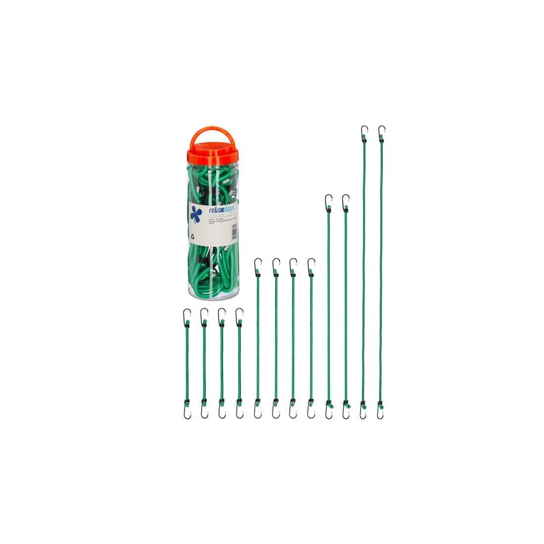 Klämgummi 12-delat set 4 storlekar | Hem & Hobby - Hem & Hushåll - Övrigt - Nyckelskydd & Nyckelhållare | Pryloteket