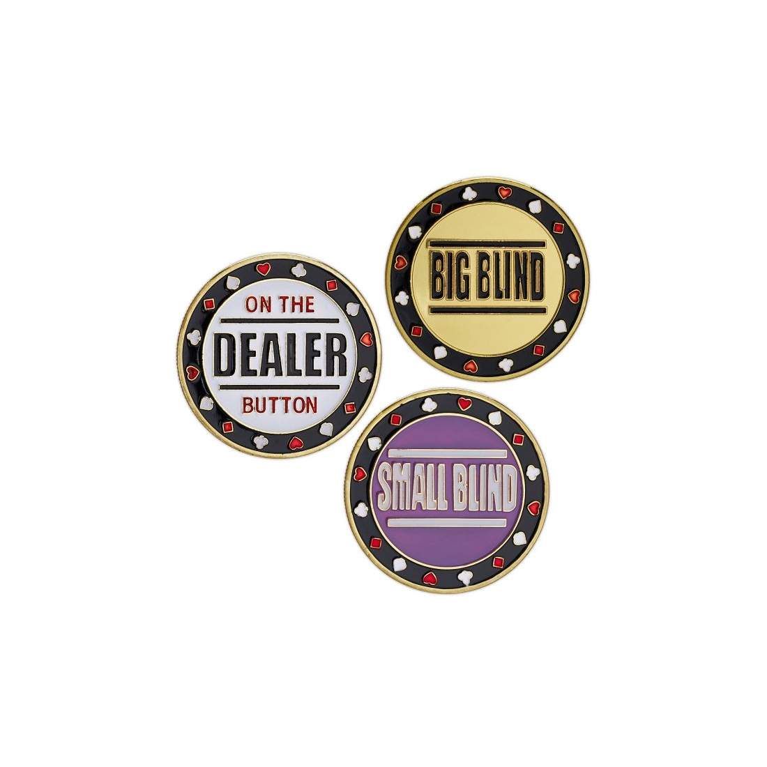 Metall poker knappsats | Leksaker & Spel - Sällskapsspel - Kortspel - Poker | Pryloteket