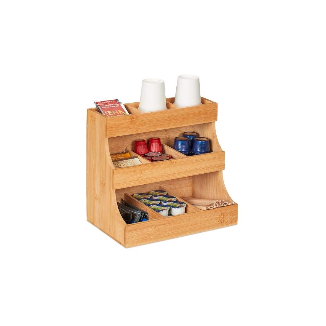 Kaffeorganisation 9 fack | Hem & Hobby - Hem & Hushåll - Kök - Köksredskap - Kaffe & Te - Kaffetillbehör | Pryloteket