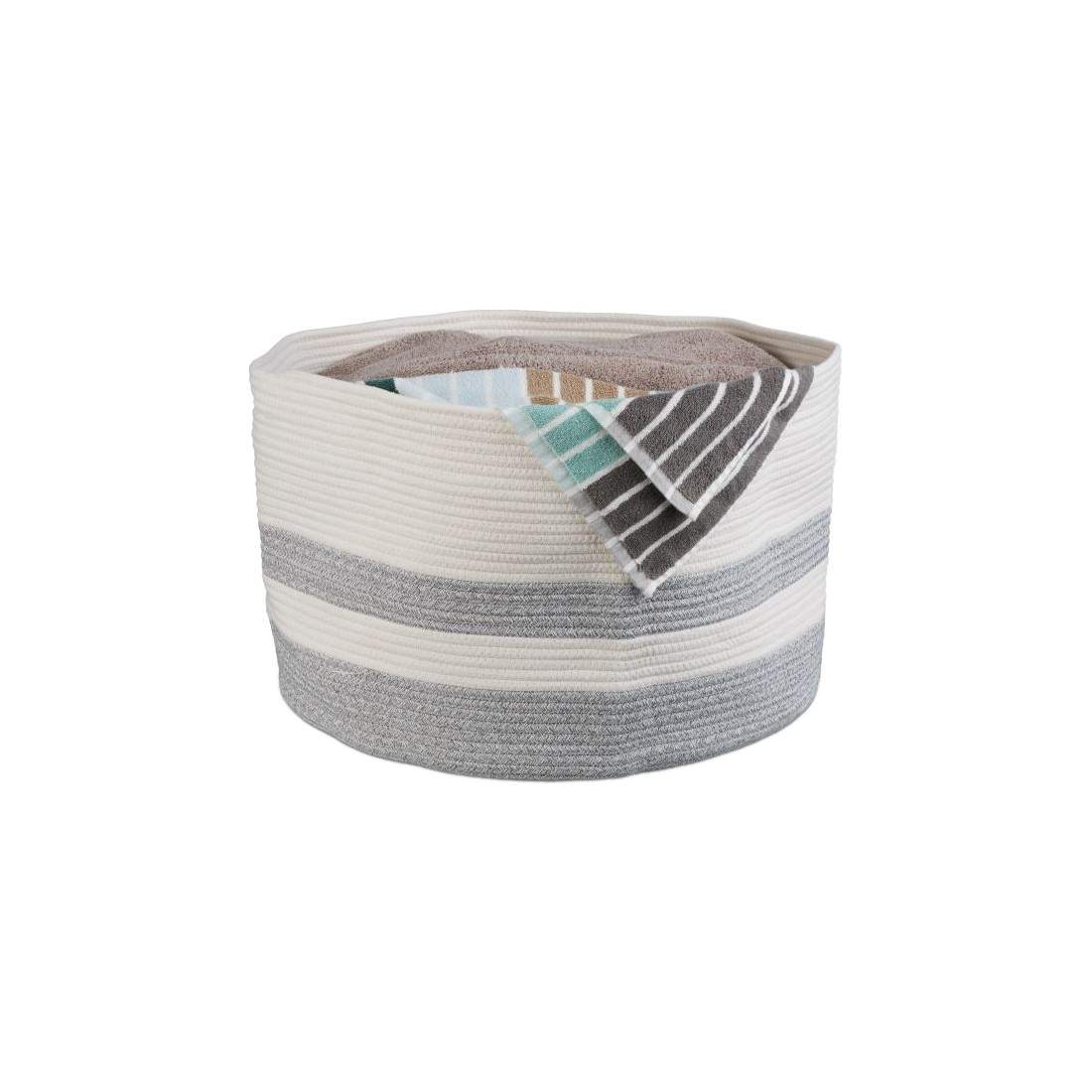 Förvaringskorg i bomull | Hem & Hobby - Hem & Hushåll - Textil - Handdukar | Pryloteket