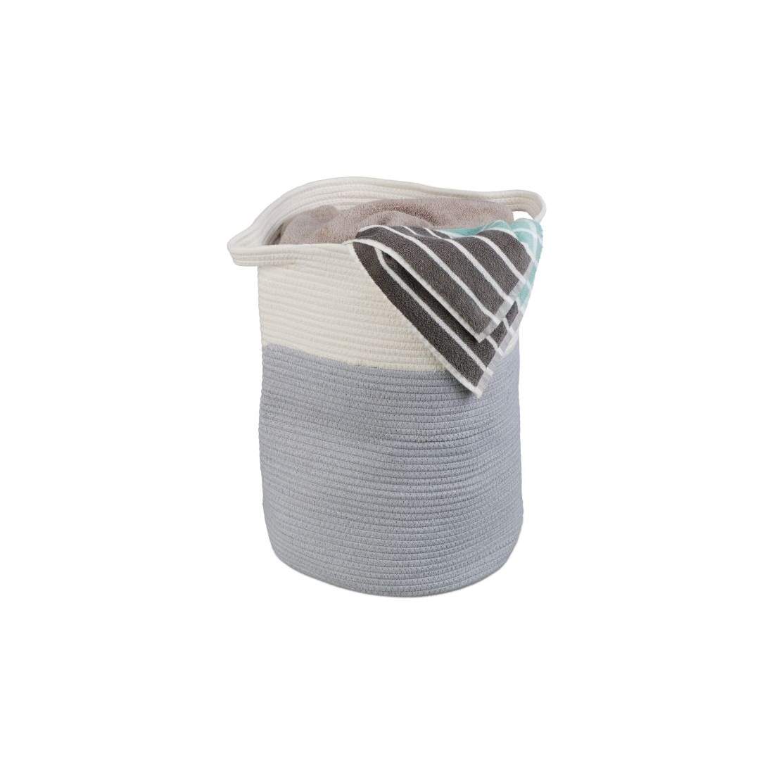 Förvaringskorg i bomull | Hem & Hobby - Hem & Hushåll - Textil - Handdukar | Pryloteket