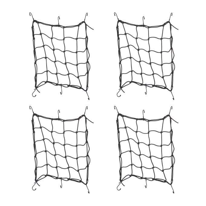 sæt med 4 bagagenet til motorcykel og cykel