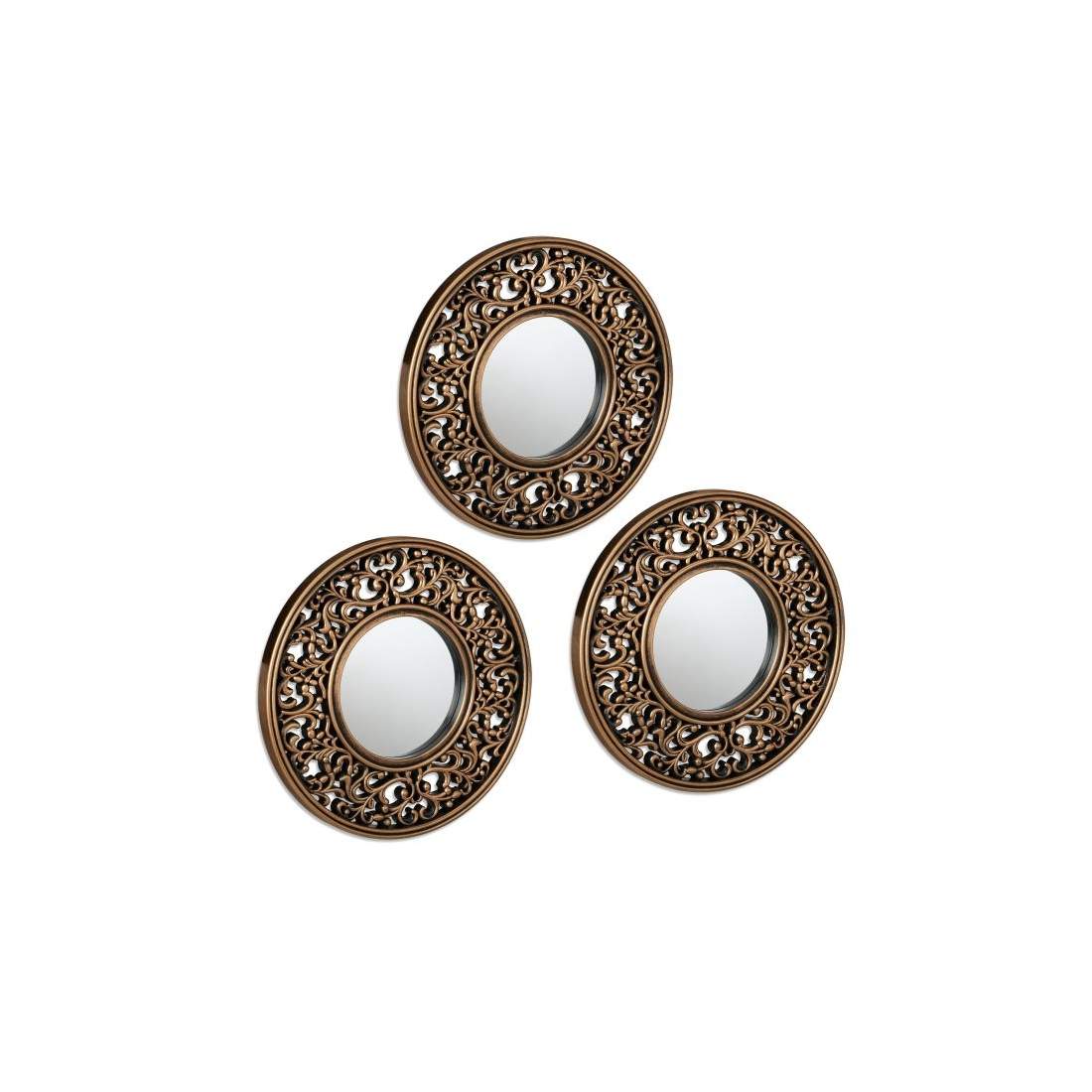 Dekorativa spegelset om 3 | Hem & Hobby - Hem & Hushåll - Sovrum | Pryloteket