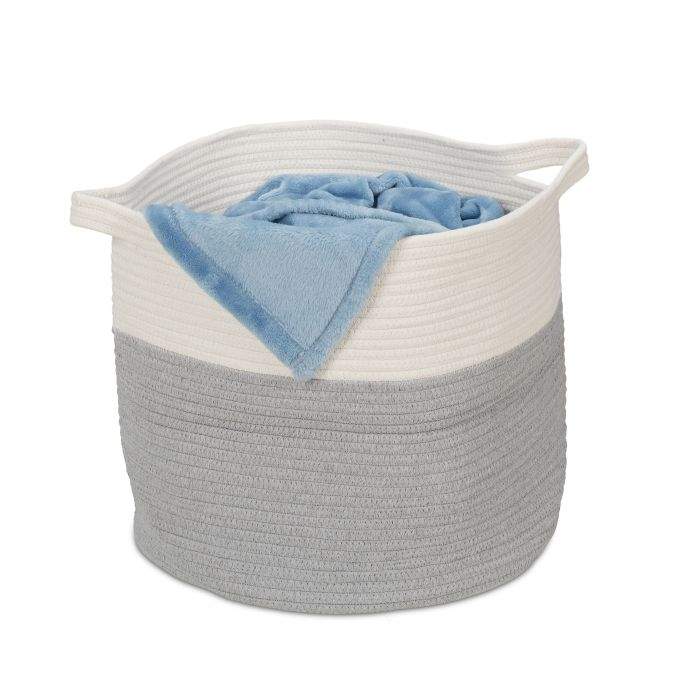Opbevaringskurv i bomuld
