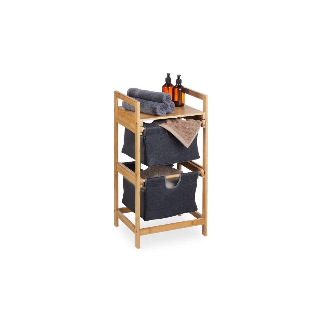 Tvättkorgshylla i bambu | Hem & Hobby - Hem & Hushåll - Tvätt - Tvättkorgar | Pryloteket