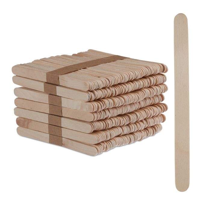 Popsicle sticks i træ 700 stk